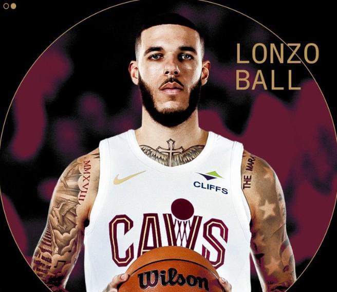 骑士官方：朗佐-鲍尔正式加盟球队